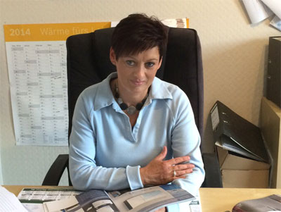 Zuständig für den Kundenservice - Annette Janson
